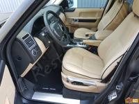 Range Rover Vogue TDV8 (L322) - anno 2008 - Restauro completo dell’interno in pelle e delle plastiche  - Panoramica dell'abitacolo lato guida. (DOPO)
