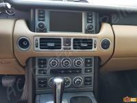 Range Rover Vogue TDV8 (L322) - anno 2008 - Restauro completo dell’interno in pelle e delle plastiche  - Panoramica della console centrale. (DOPO)