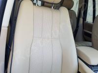 Range Rover Vogue TDV8 (L322) - anno 2008 - Restauro completo dell’interno in pelle e delle plastiche  - Schienale del sedile passeggero. (DOPO)