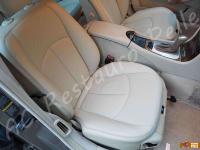 Mercedes classe E 320CDI (W211) - anno 2006 - Restauro completo interno in pelle  - Panoramica sedile del passeggero. (DOPO)