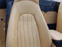 Maserati 4200GT Spyder CambioCorsa - anno 2003 - Restauro completo dell’interno - Particolare dello schienale passeggero. (DOPO)