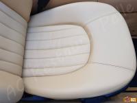 Maserati 4200GT Spyder CambioCorsa - anno 2003 - Restauro completo dell’interno - Particolare della seduta passeggero. (DOPO)