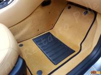 Maserati 4200GT Spyder CambioCorsa - anno 2003 - Restauro completo dell’interno - Zona piedi lato passeggero. (DOPO)