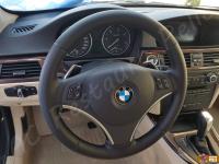 BMW 335d E92 - anno 2010 - Restauro sedili, volante e lavaggio abitacolo. - Panoramica del volante. (DOPO)