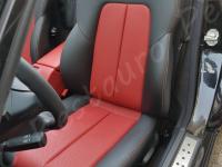 Mercedes Benz SLK 200 Kompressor - anno 2002 - Restauro completo degli interni - Panoramica del sedile guida. (DOPO)