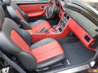 Mercedes Benz SLK 200 Kompressor - anno 2002 - Restauro completo degli interni - Panoramica dell'abitacolo lato passeggero. (DOPO)