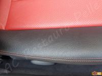 Mercedes Benz SLK 200 Kompressor - anno 2002 - Restauro completo degli interni - Dettaglio del fianchetto destro della seduta del passeggero. (DOPO)