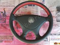 Mercedes Benz SLK 200 Kompressor - anno 2002 - Restauro completo degli interni - Il volante. (DOPO)