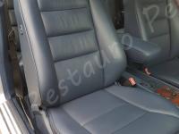 Mercedes E200 coupè (C124) - anno 1994 - Restauro completo degli interni - Panoramica del sedile passeggero. (DOPO)