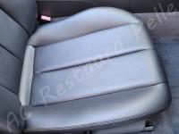Mercedes SLK (R170) 200 kompressor - anno 1999 - Restauro completo degli interni - Particolare della seduta passeggero. (DOPO)