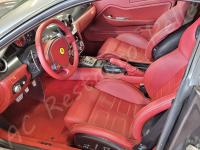 Ferrari 599 GTB - Lavaggio completo dell’interno con trattamento ammorbidente - Panoramica dell'abitacolo lato guida. (DOPO)