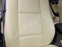 BMW 330 Ci cabrio (E46) - Restauro completo degli interni - >>>>>>>>>>>>>>>>> - Particolare schienale passeggero. (DOPO)