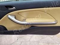 BMW 330 Ci cabrio (E46) - Restauro completo degli interni - >>>>>>>>>>>>>>>>> - Panoramica portiera passeggero. (DOPO)