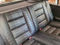 Lancia Delta HF Integrale Evo1- anno 1992 - Restauro completo dell’interno - Panoramica schienale divano posteriore. (DOPO)