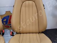 Maserati 4200GT – Restauro completo dell’interno: pelle e plastiche. - Il sedile di guida. (DOPO)