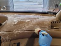 Mercedes CL63 AMG – Lavaggio e igienizzazione di tutto l'abitacolo e restauro pulsanti appiccicosi - Lavaggio e igienizzazione di ogni superficie dell'abitacolo. (DURANTE)