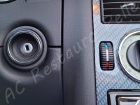 Mercedes SLK 200 kompressor - Restauro completo dell’interno  >>>>> - Particolare del lato interno della parte inferiore della plancia lato guida. (DOPO)