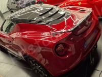 Alfa Romeo 4C – Restauro plastica appiccicosa >>>>>>>>>>>>>>>>>>>> - L'Alfa Romeo 4C lauch edition del nostro cliente. (-)