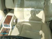 Mercedes E200 cabrio (A124) - anno 1995 - Restauro completo interno in pelle - L'auto e il sedile guida cotto dal sole. (DOPO)