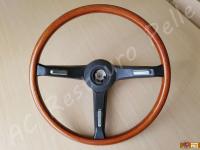 Alfa Romeo Alfetta GT 1600 - anno 1978 - Restauro completo interni >>>>> - Panoramica del volante in radica. (DOPO)