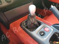 Honda S2000 - anno 1998 – Rivestimento volante e cuffia cambio in vera pelle con personalizzazione - Volante e cuffia montati sull'auto. (DOPO)