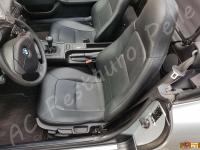 BMW Z3 roadster - anno 1997 - Restauro completo interno in pelle >>> - Panoramica del sedile guida. (DOPO)