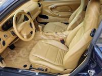 Porsche 911 (996) Carrera 4 – Restauro completo dell’interno (pelle e plastiche)  - Panoramica dell'abitacolo lato guida. (DOPO)
