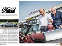 AC Restauro Pelle su RuoteClassiche di Dicembre 2018! Reportage completo. - La copertina di RUOTECLASSICHE e la prima pagina dell'articolo (-)