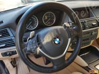 BMW X6 (E71) - anno 2010 - Pulizia interno in pelle e piccoli restauri  >>>>> - Panoramica del volante. (DOPO)