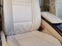 BMW X6 (E71) - anno 2010 - Pulizia interno in pelle e piccoli restauri  >>>>> - Panoramica del sedile passeggero. (DOPO)