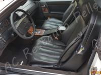 Mercedes-Benz 300SL-24v (R129) - anno 1992 - Restauro completo interno in pelle - Panoramica dell'abitacolo lato guida. (DOPO)