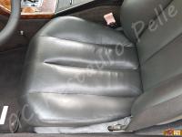 Mercedes-Benz 300SL-24v (R129) - anno 1992 - Restauro completo interno in pelle - Particolare della seduta lato guida. (DOPO)