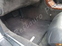 Mercedes-Benz 300SL-24v (R129) - anno 1992 - Restauro completo interno in pelle - Particolare zona piedi lato guida. (DOPO)