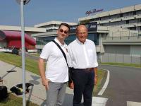 AC Restauro Pelle su RuoteClassiche di Dicembre 2018! Reportage completo. - La menzione di RUOTECLASSICHE e l'ing. Ramaciotti sul circuito privato dietro il museo (-)