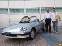 AC Restauro Pelle su RuoteClassiche di Dicembre 2018! Reportage completo. - L'ing. Di Pietro e l'ing. Ramaciotti e AC Restauro Pelle (-)