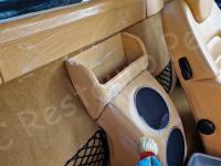 Ferrari 360 Modena – Restauro plastiche e pulizia interno >>>>>>>>>>> - Il lavaggio degli interni in pelle. (DURANTE)