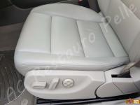 Audi A6 (C6) - anno 2008 - Restauro completo sedili anteriori e pulizia plastiche - Particolare delle plastiche laterali e della pelle della seduta lato guida. (DOPO)