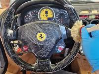 Ferrari F430 spider – Restauro plastiche appiccicose >>>>>>>>>>>> - Lavaggio completo dell'abitacolo. (DURANTE)