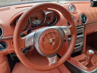 Porsche Cayman S – Restauro completo interno (pelle e plastiche) >>> - Panoramica del volante. (DOPO)