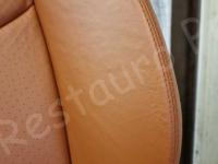 Porsche Cayman S – Restauro completo interno (pelle e plastiche) >>> - Dettagli della pelle. (DOPO)