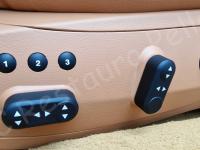 Maserati Quattroporte – Restauro completo delle plastiche e del cielo >>> - I comandi dei sedili elettrici di guida. (DOPO)