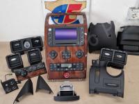 Maserati Quattroporte – Restauro completo delle plastiche e del cielo >>> - Panoramica delle plastiche nel mio laboratorio. (DOPO)