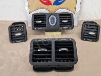 Maserati Quattroporte – Restauro completo delle plastiche e del cielo >>> - Panoramica delle bocchette aria. (DOPO)