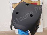 Maserati Quattroporte – Restauro completo delle plastiche e del cielo >>> - Il copripiantone sterzo. (DOPO)