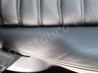 Ferrari 360 Modena – Restauro completo degli interni (pelle e plastiche)  - Dettaglio della pelle. (DOPO)
