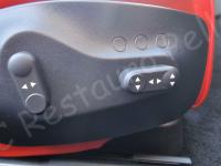 Maserati Granturismo – Restauro completo delle plastiche appiccicose - Comandi sedili elettrici lato passeggero. (DOPO)