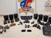 Ferrari FF – Restauro completo delle plastiche appiccicose >>>>>>>>>>>>>> - Panoramica delle plastiche. (DOPO)