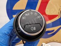 Ferrari FF – Restauro completo delle plastiche appiccicose >>>>>>>>>>>>>> - Il comando accensione luci. (DOPO)