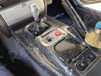 Honda S2000 – Restauro pelle e plastiche >>>>>>>>>>>>>>>>>>>>>>>> - Lavaggio e igienizzazione delle superfici interne. (-)