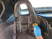 Honda S2000 – Restauro pelle e plastiche >>>>>>>>>>>>>>>>>>>>>>>> - Lavaggio e igienizzazione delle superfici interne. (-)